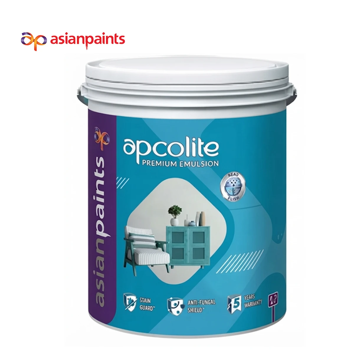 Asian Paints Apcolite Premium Emulsion Paints, Base White